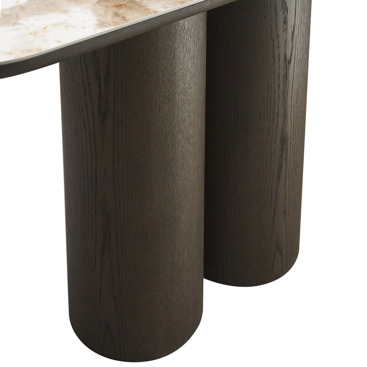 Langley Brown Console Table