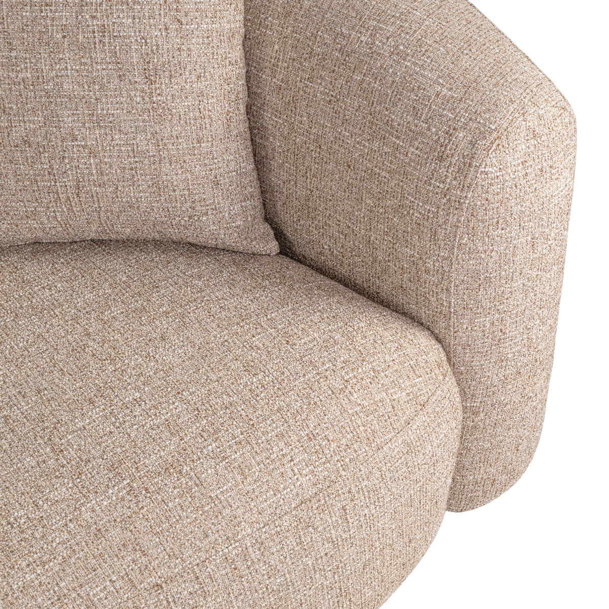Lysandra Sand Tweed Sofa