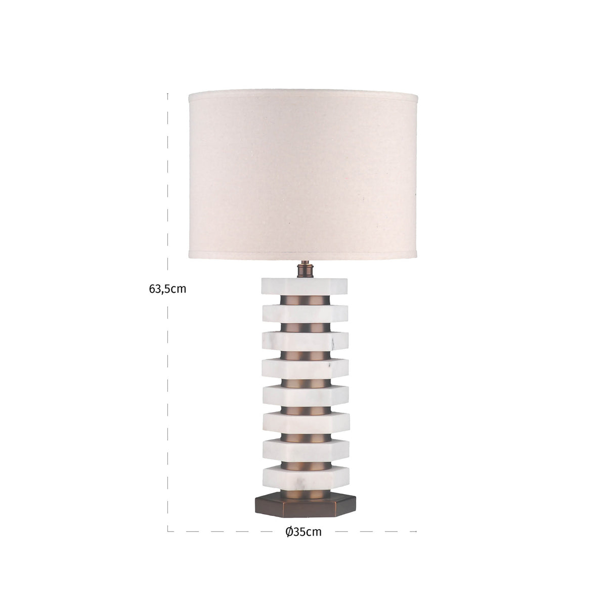 Hampden Natural Table Lamp