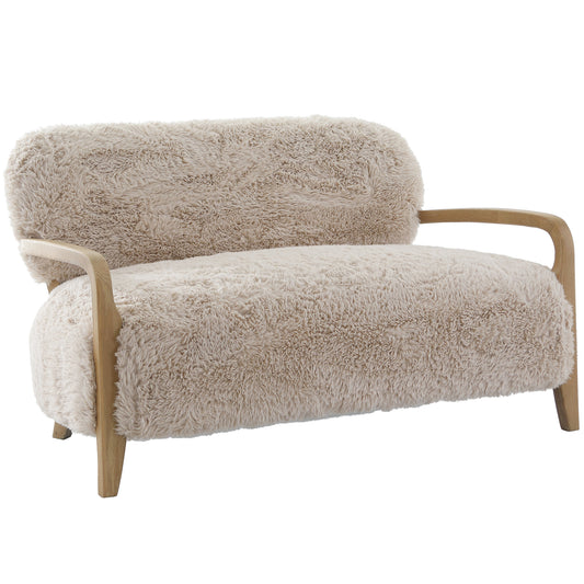 Lucca Faux Sheepskin Sofa