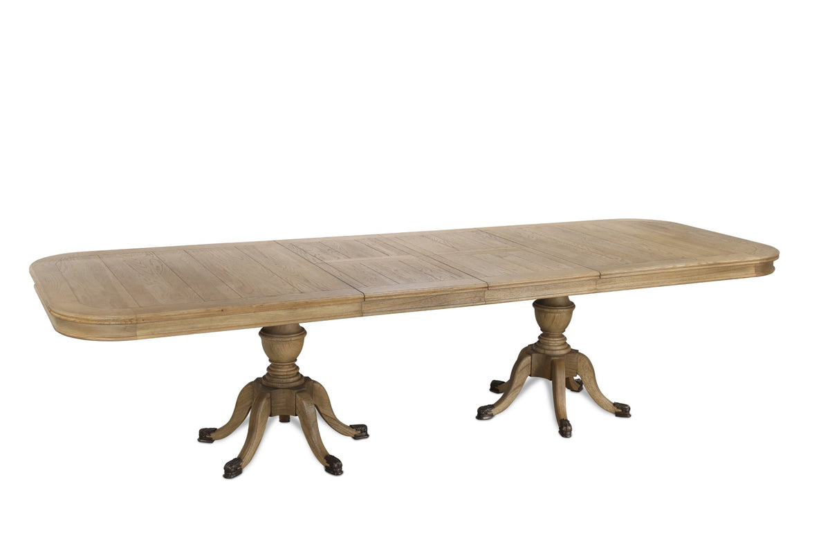Corvara Extending Solid Oak Dining Table 210-310cm