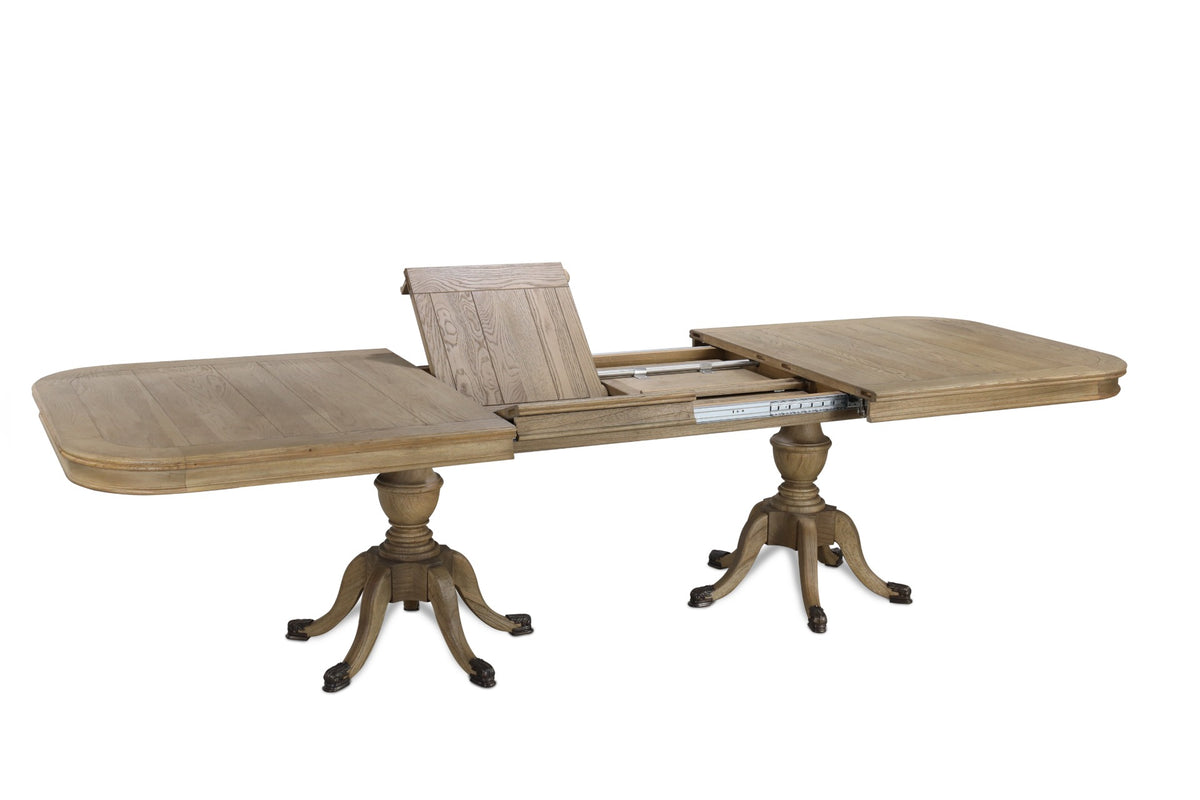 Corvara Extending Solid Oak Dining Table 210-310cm