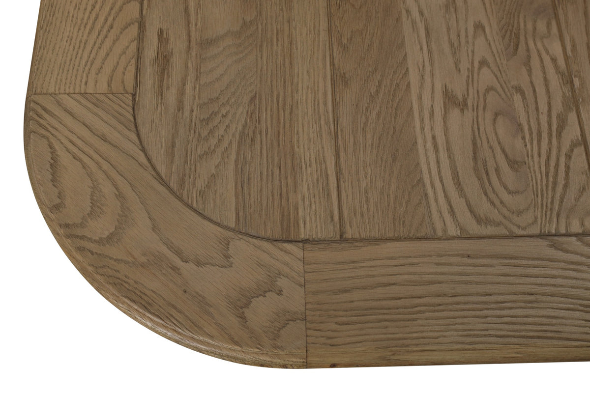 Corvara Extending Solid Oak Dining Table 210-310cm
