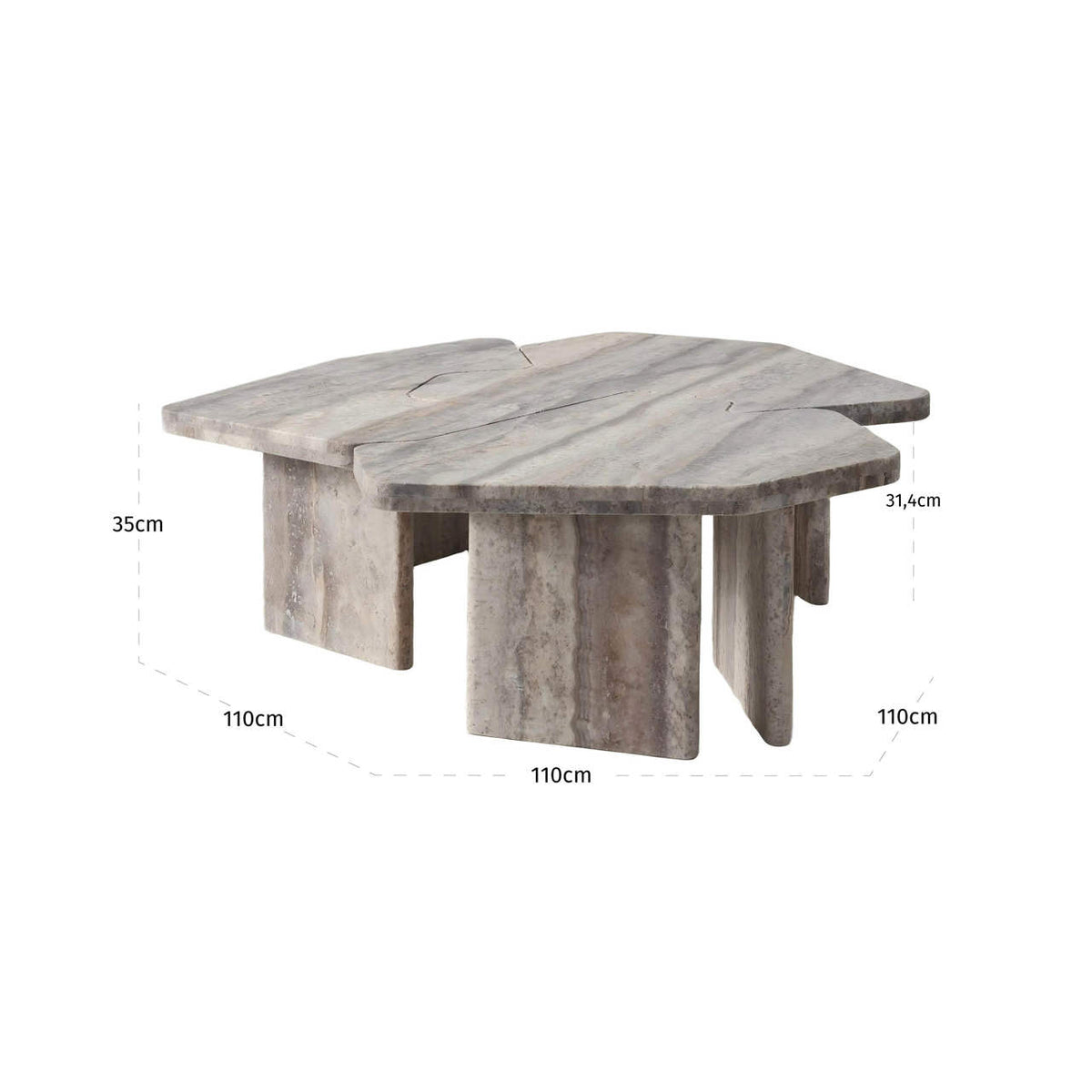 Weston Grey Coffee Table Set