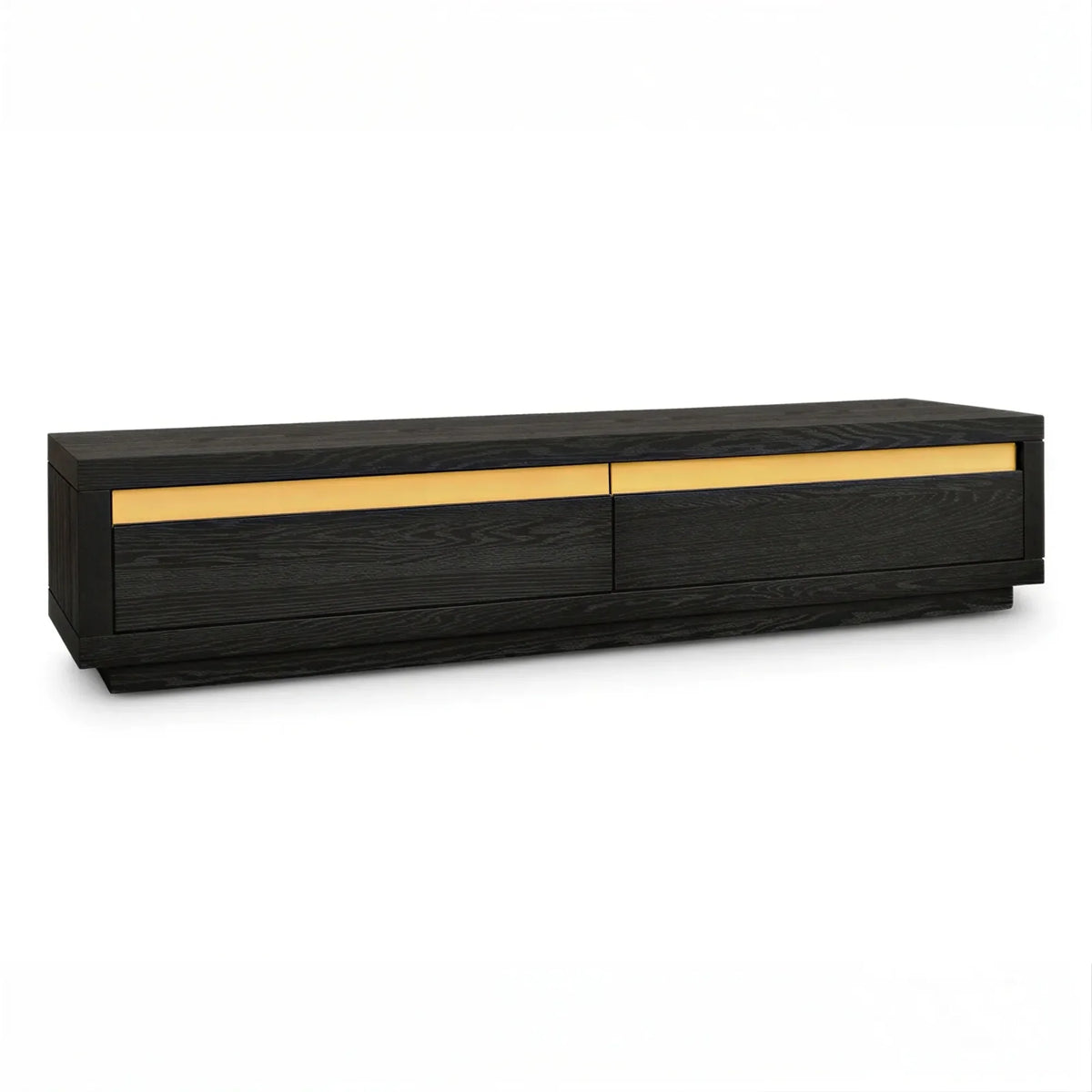 Espresso Oak Low Media Unit