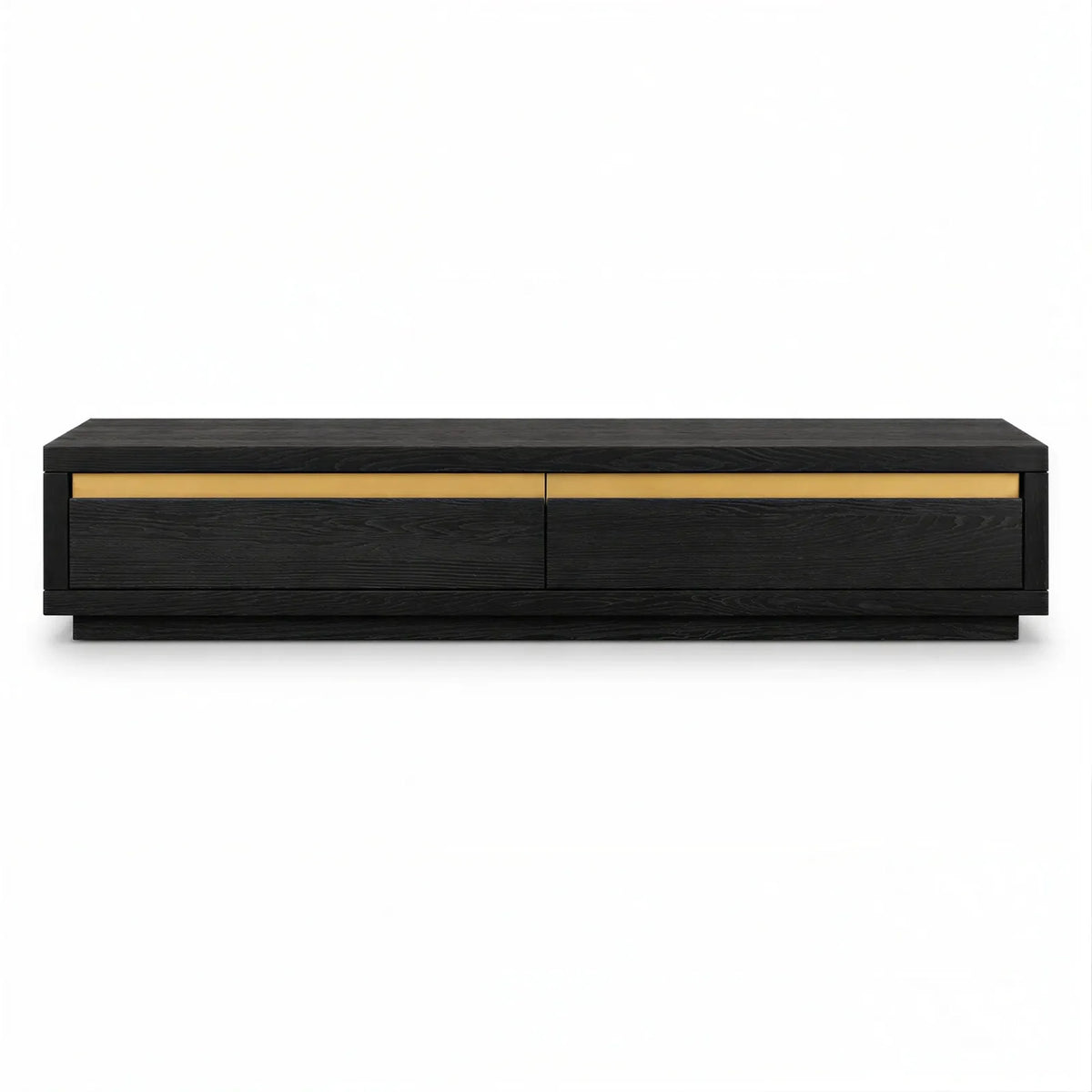 Espresso Oak Low Media Unit