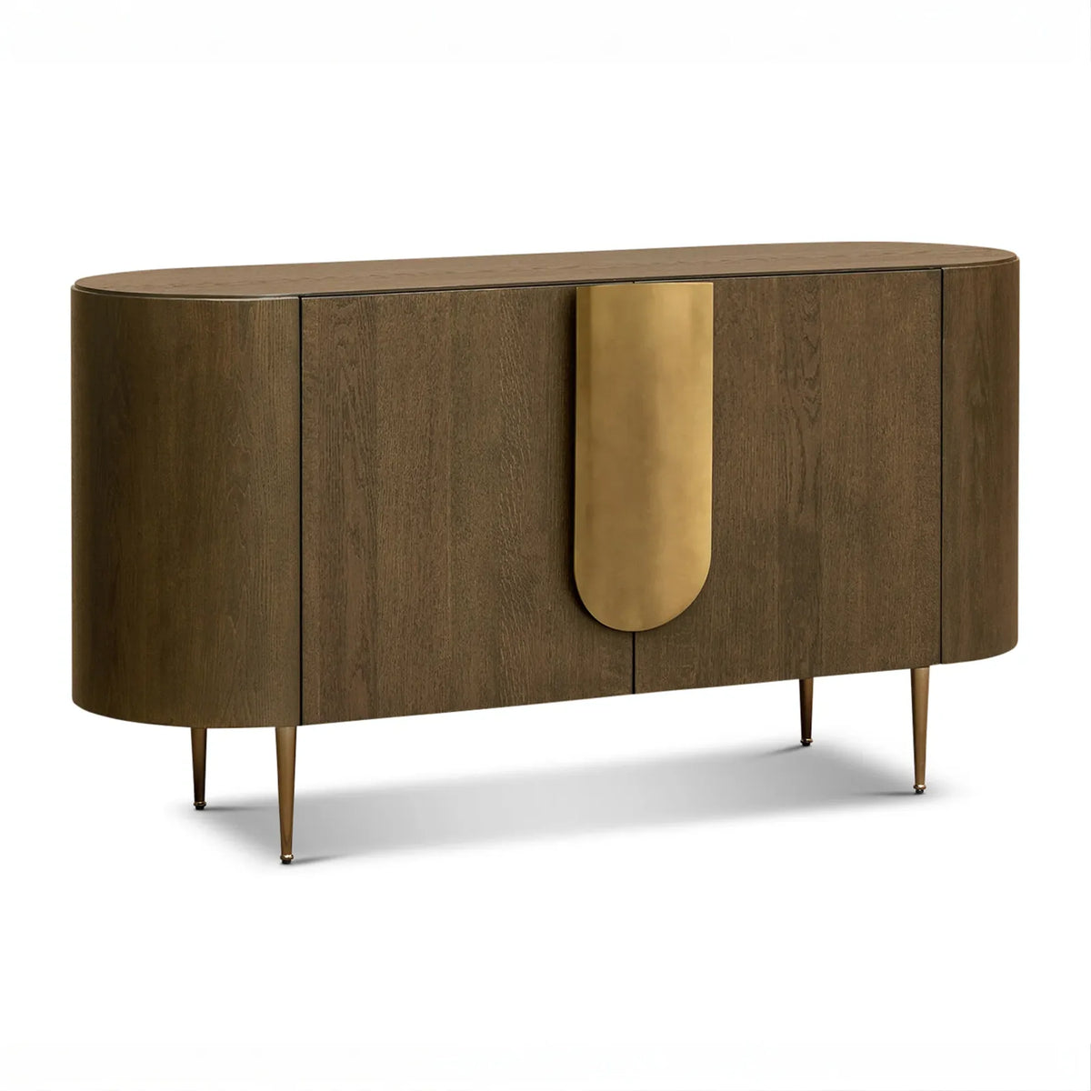 Caramel Oak Two Door Sideboard