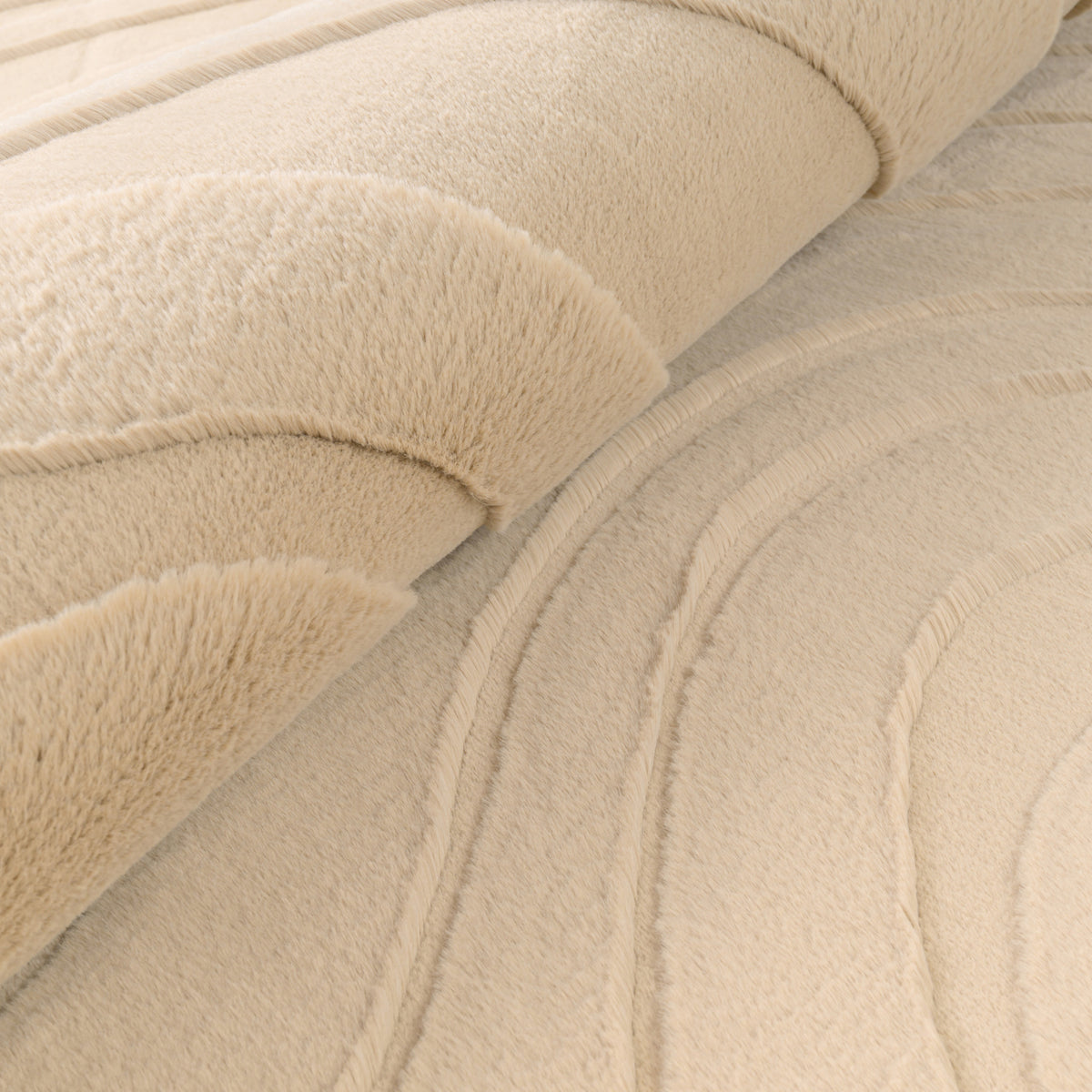 Svea Beige Pebble Rug