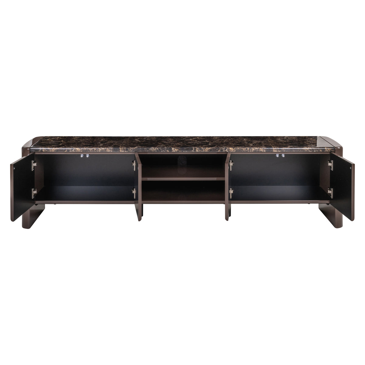Ancona Chocolate Brown Media Unit