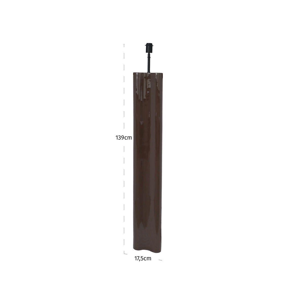Auriel Chestnut Floor Lamp