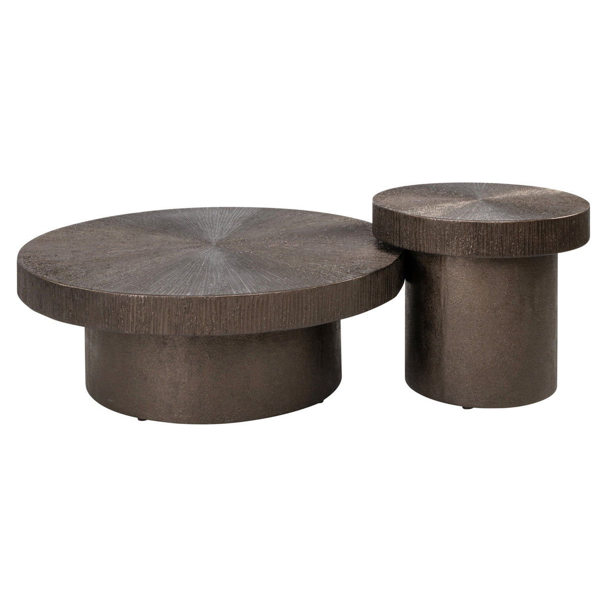 Linden Bronze Coffee Table Set