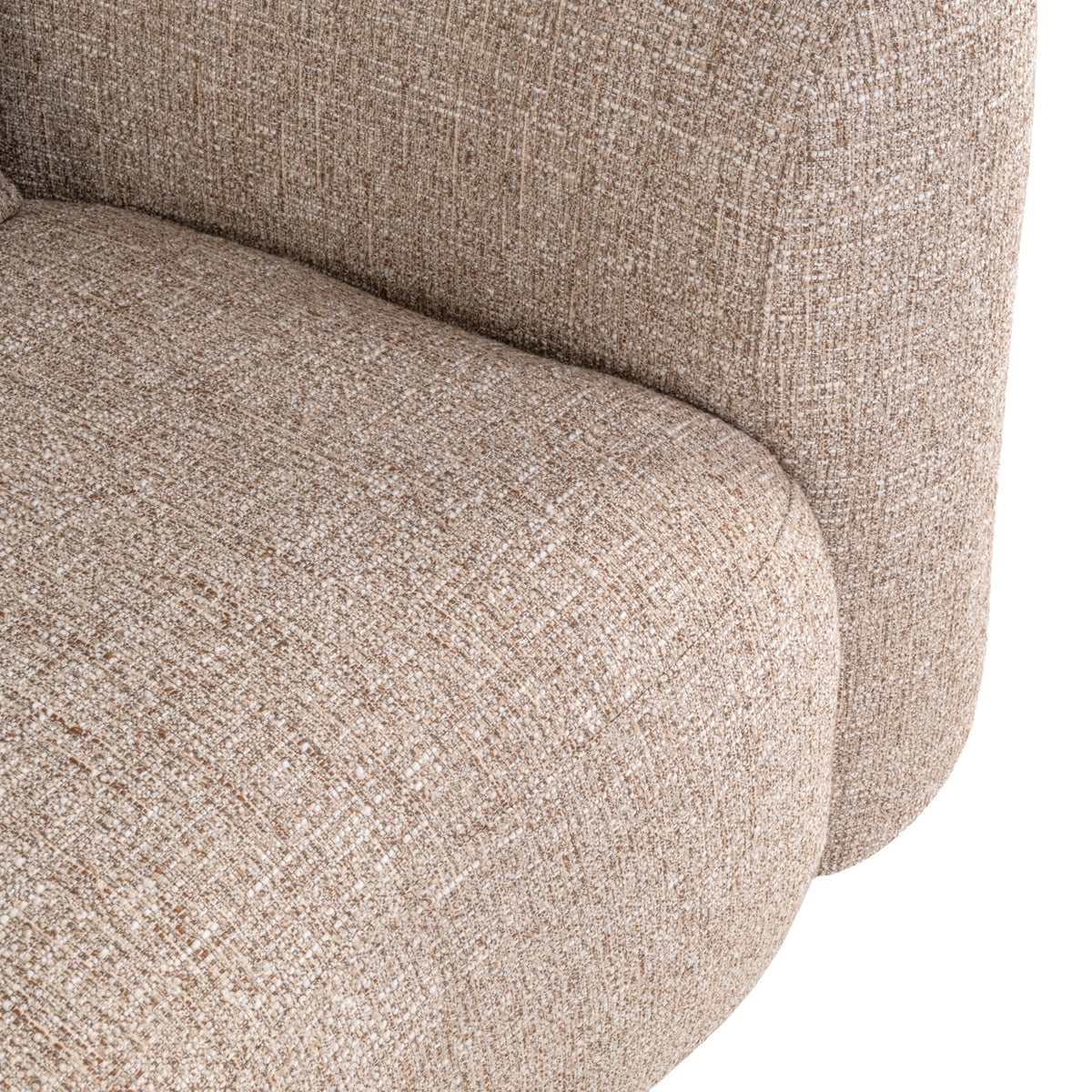 Lysandra Sand Tweed Occasional Chair