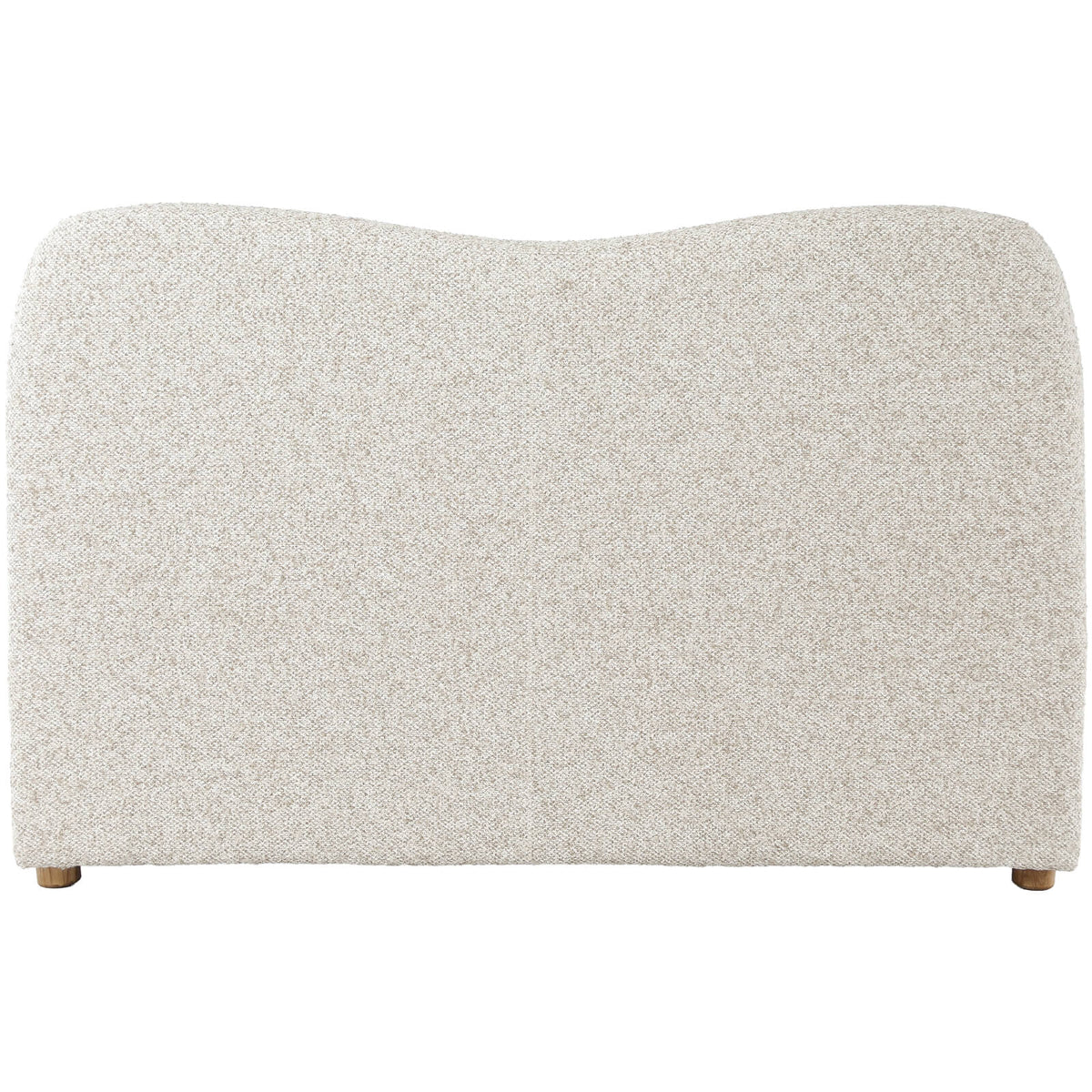 Positano Curved Upholstered Bed Super King