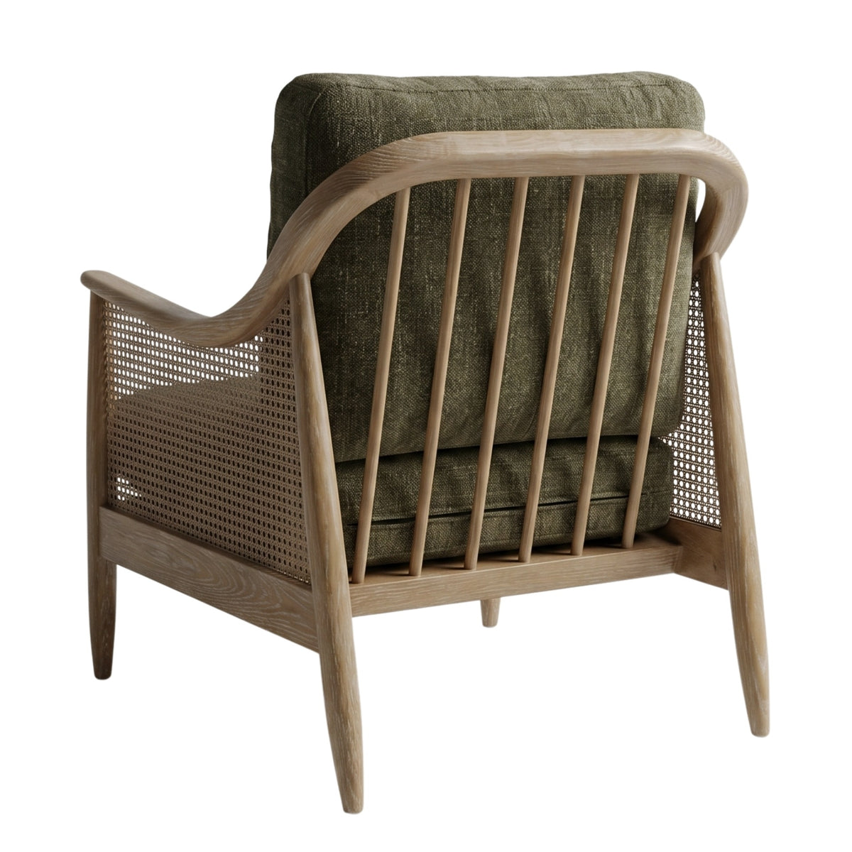Positano Bottle Green Accent Chair