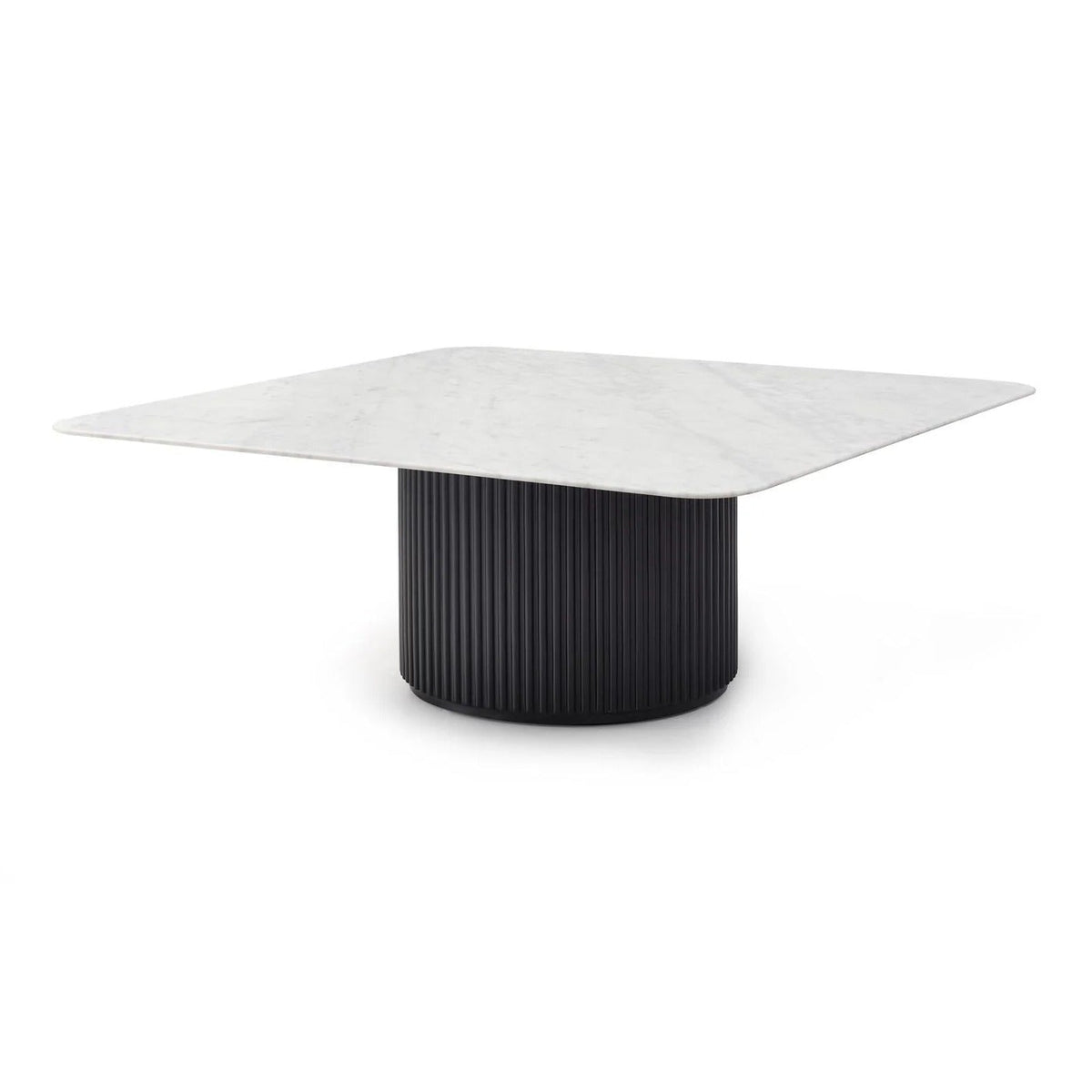 Lantine Marble Coffee Table -Matt Black