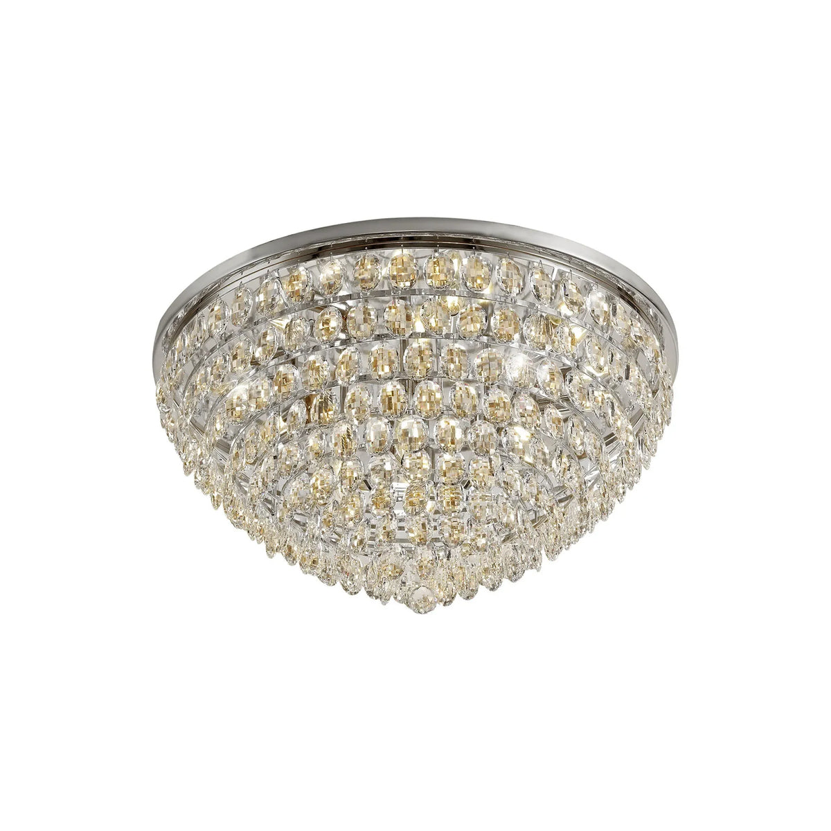 Orlune 80cm Flush Chandelier