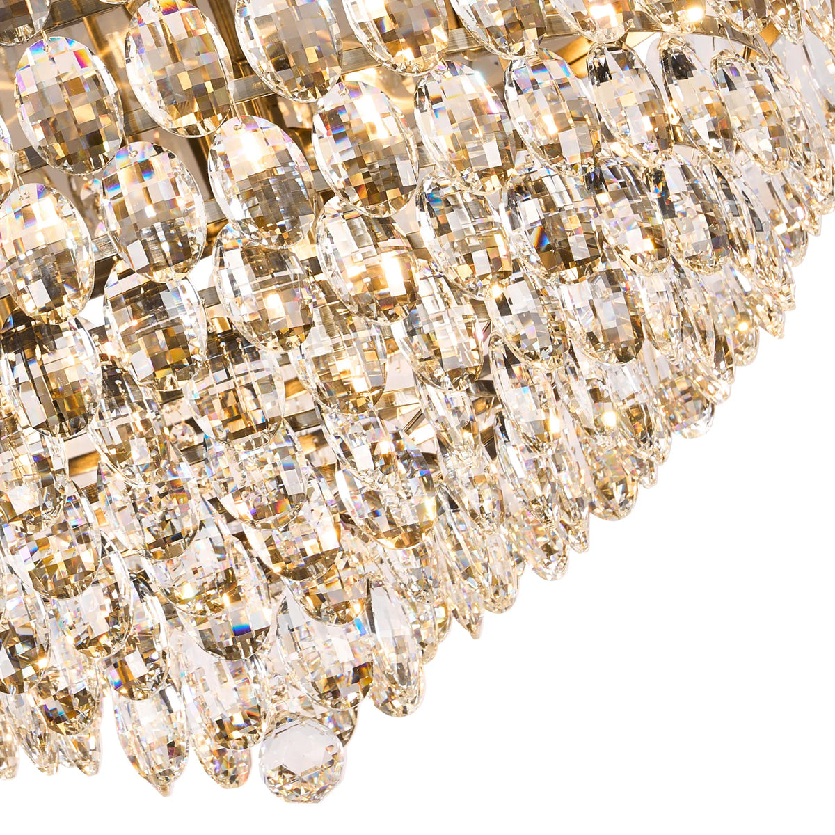 Orlune 80cm Flush Chandelier
