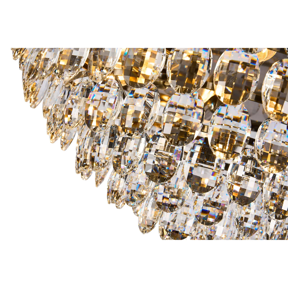 Orlune 80cm Flush Chandelier