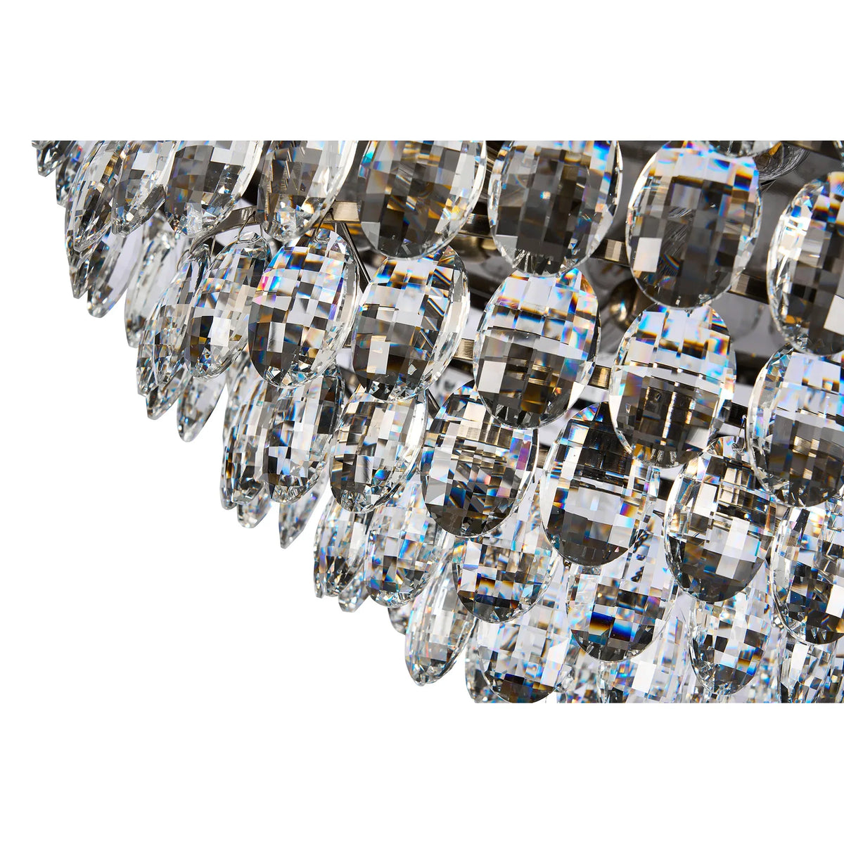 Orlune 80cm Flush Chandelier