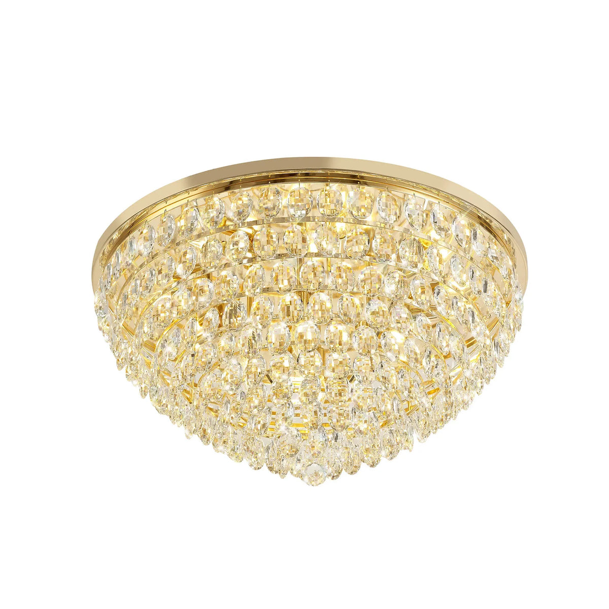 Orlune 80cm Flush Chandelier