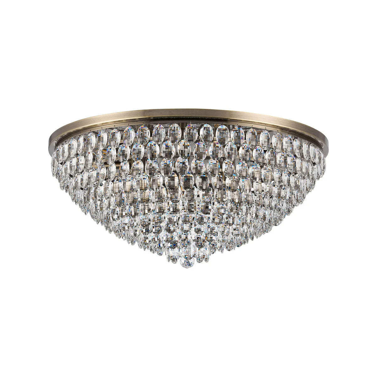 Orlune 95cm Flush Chandelier