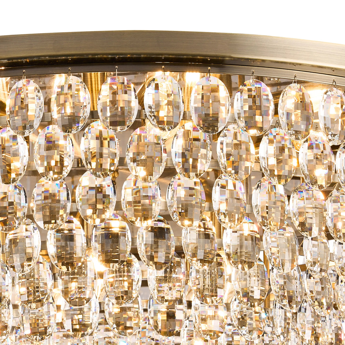 Orlune 95cm Flush Chandelier