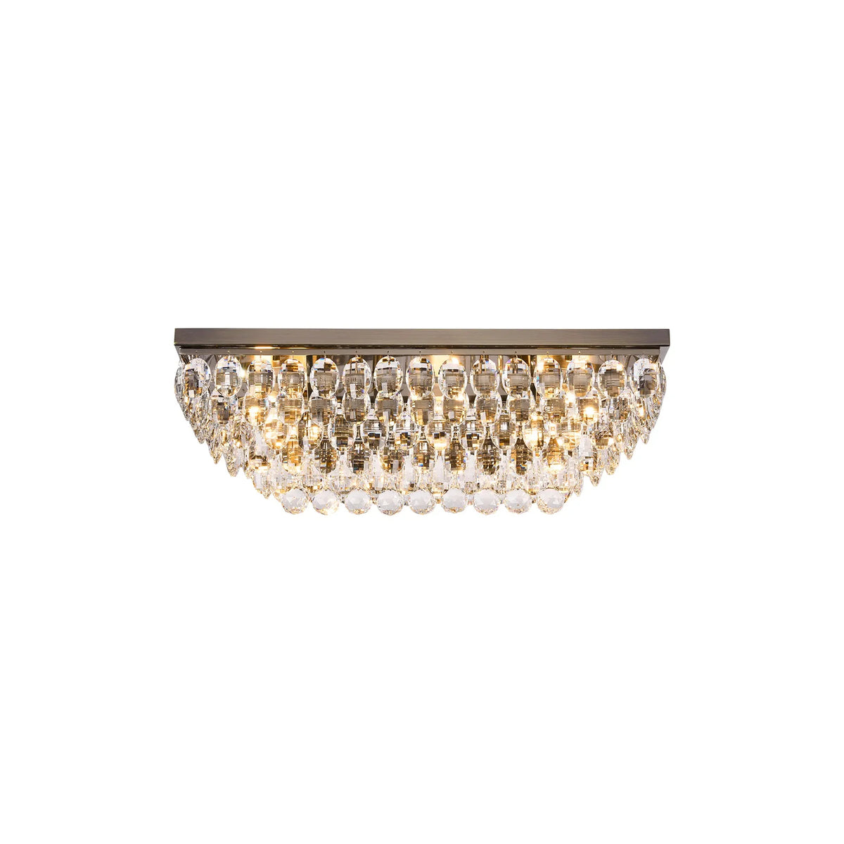 Orlune 70cm Linear Flush Chandelier