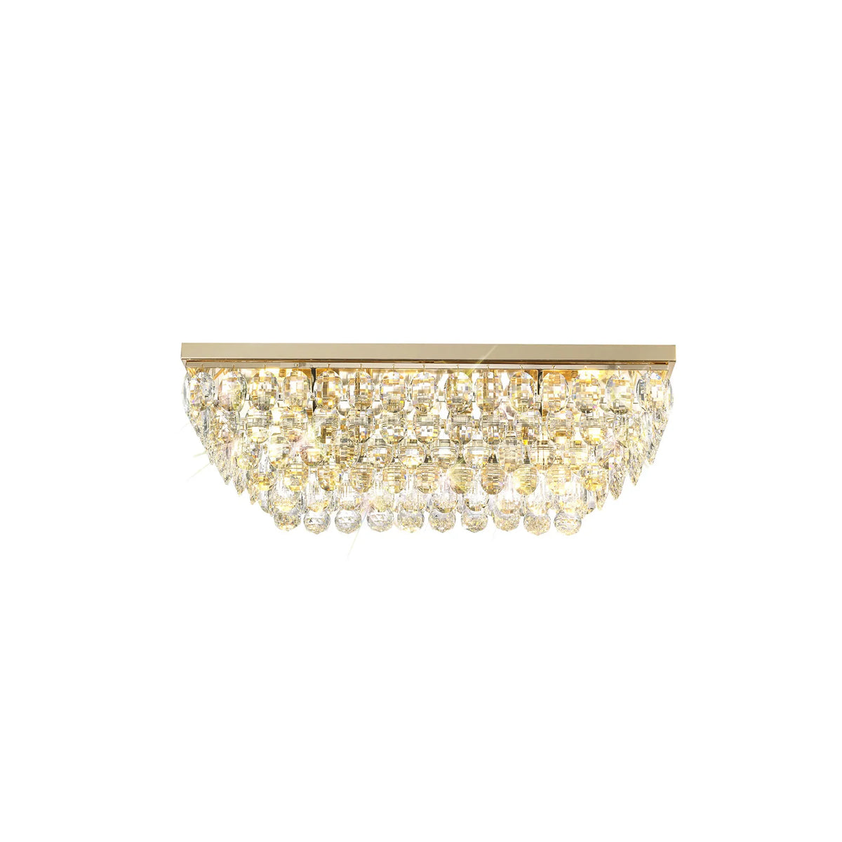 Orlune 70cm Linear Flush Chandelier