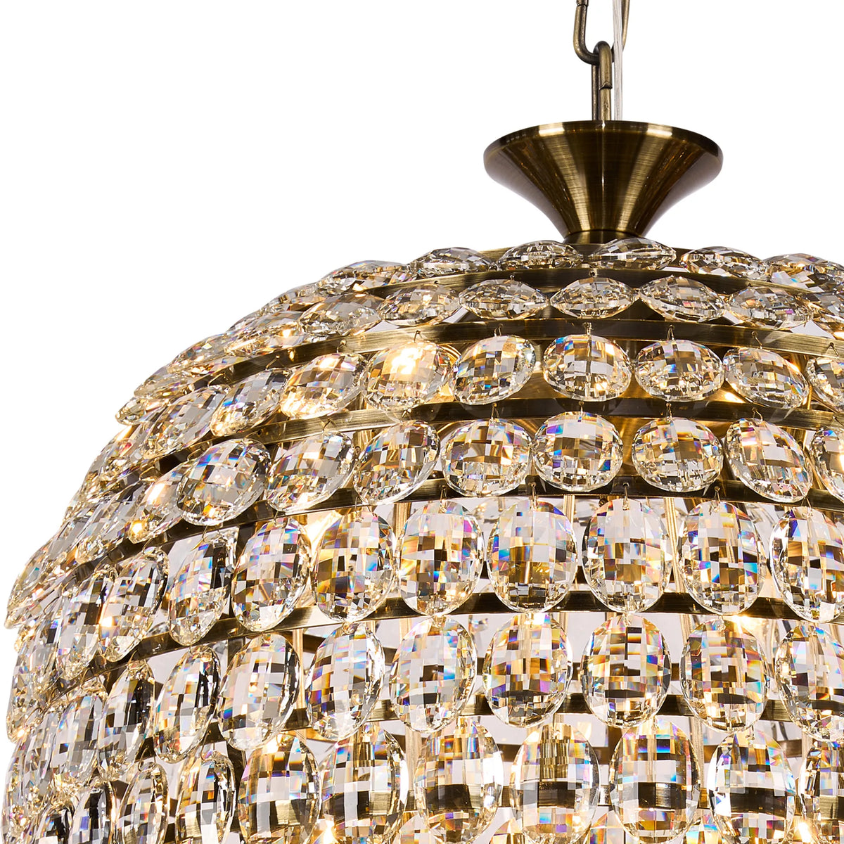 Orlune 60cm Acorn Chandelier
