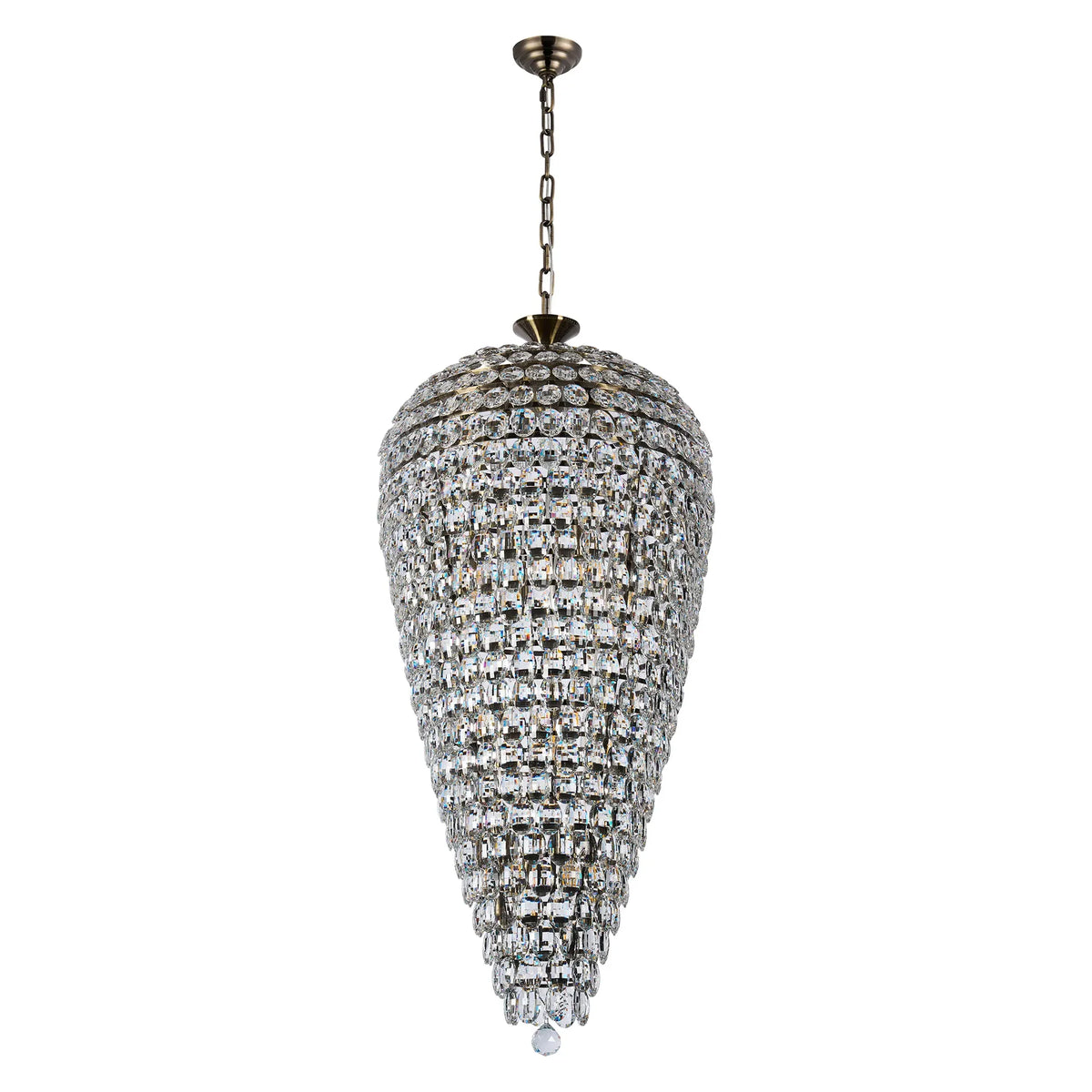 Orlune 60cm Tall Acorn Chandelier