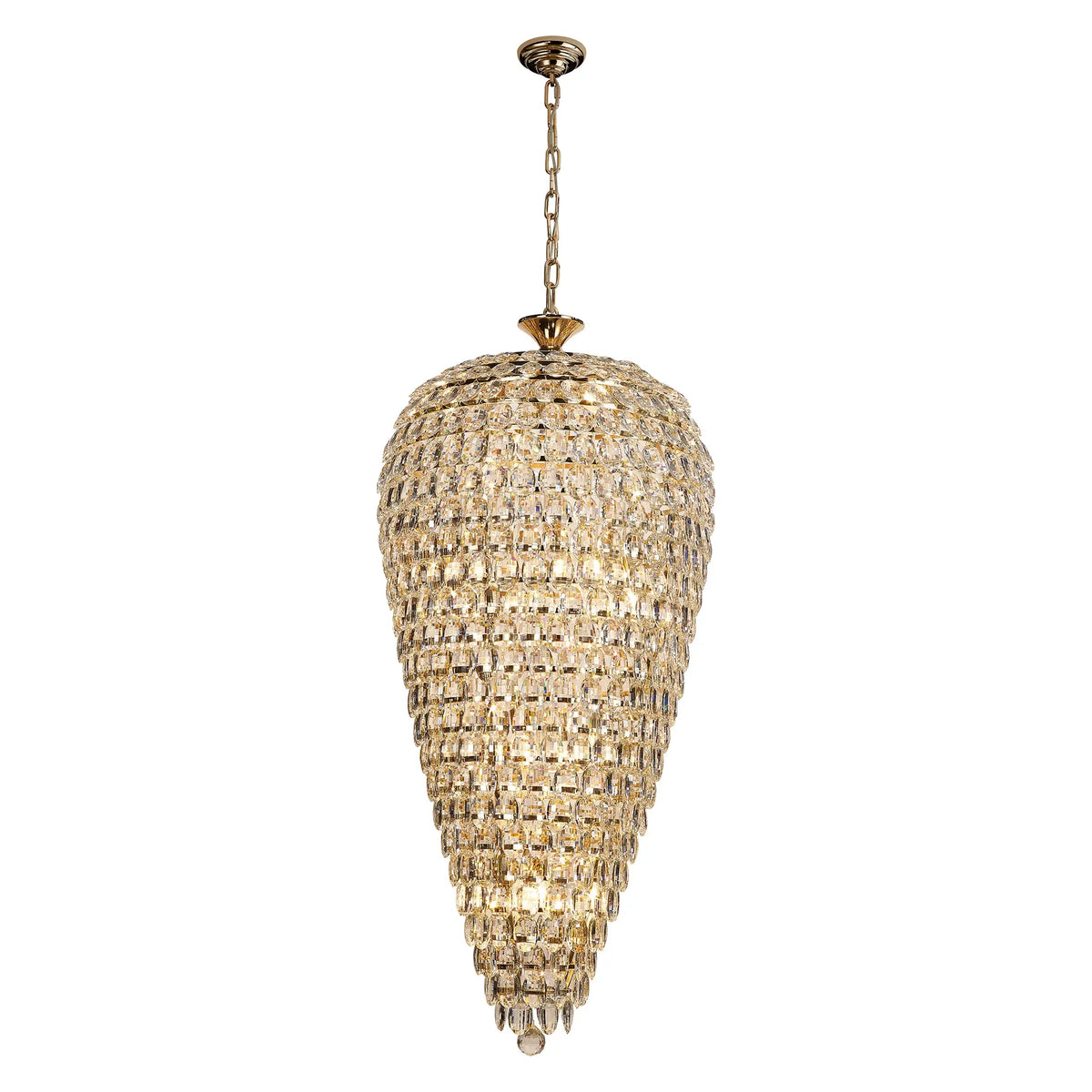 Orlune 60cm Tall Acorn Chandelier