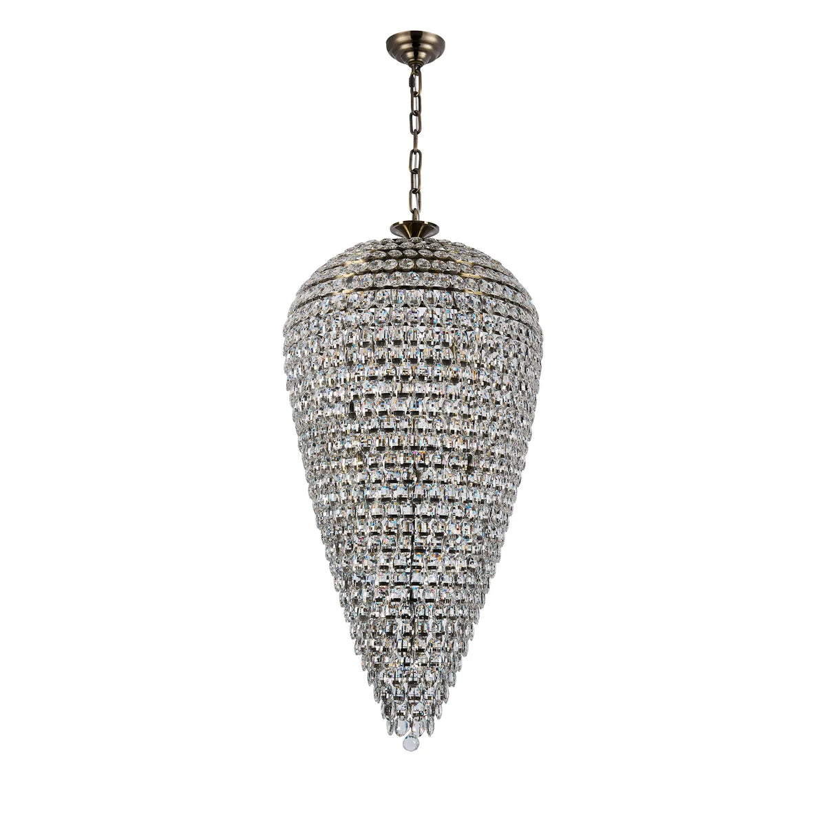 Orlune 80cm Tall Acorn Chandelier