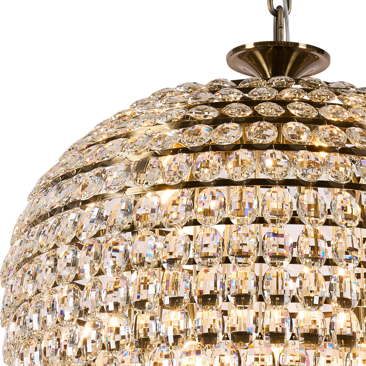 Orlune 80cm Tall Acorn Chandelier