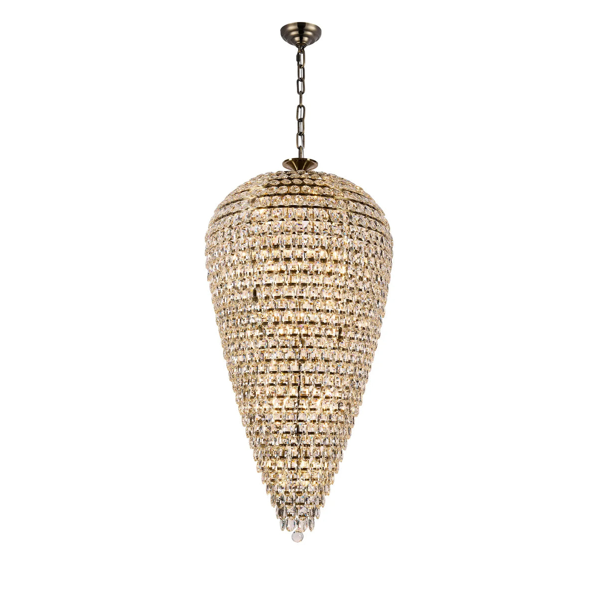 Orlune 80cm Tall Acorn Chandelier