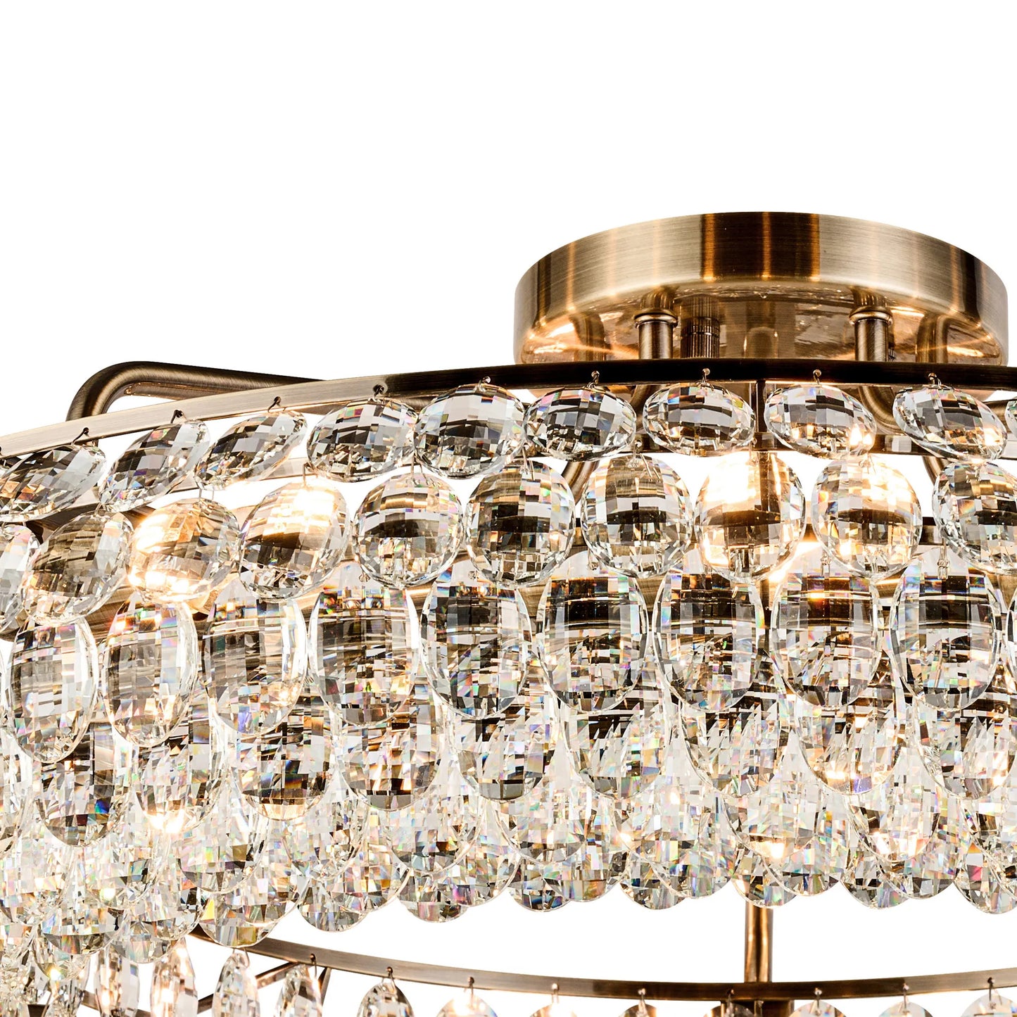 Orlune Semi Flush Chandelier