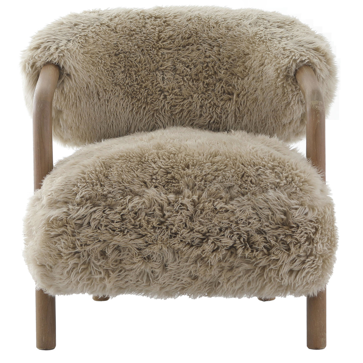 Trento Real Sheepskin Accent Chair