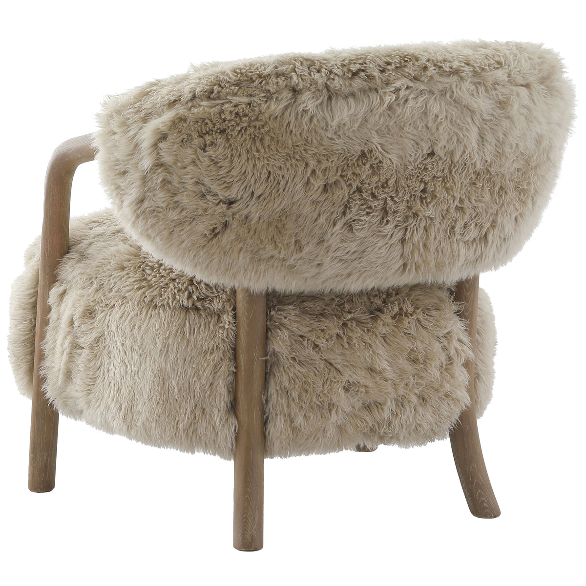 Trento Real Sheepskin Accent Chair