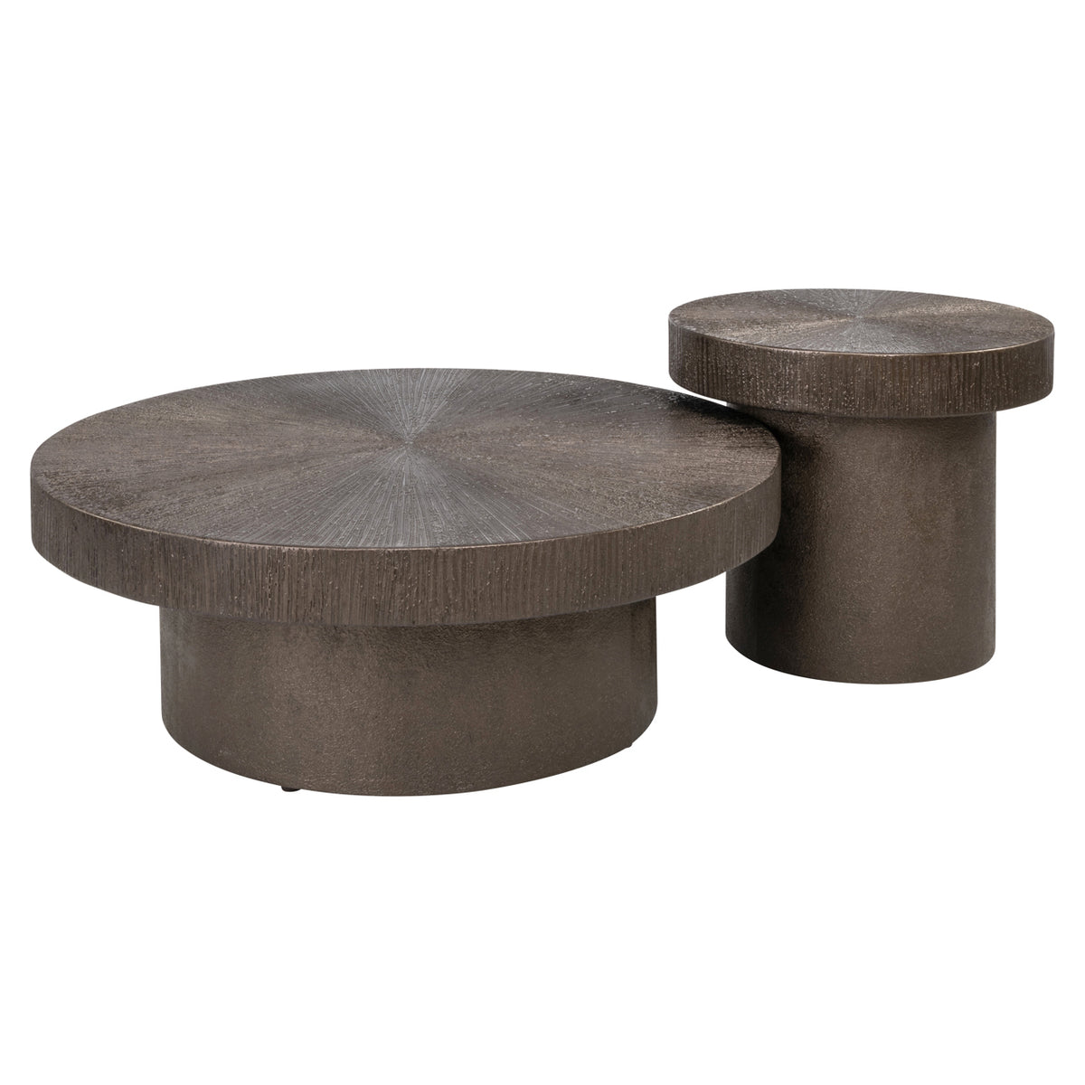 Linden Bronze Coffee Table Set
