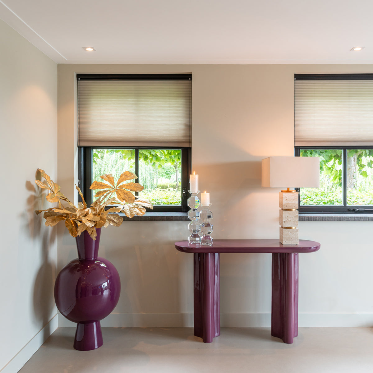 Jaya Beige Table Lamp