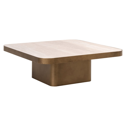 Clarendon Beige Coffee Table 90x90cm