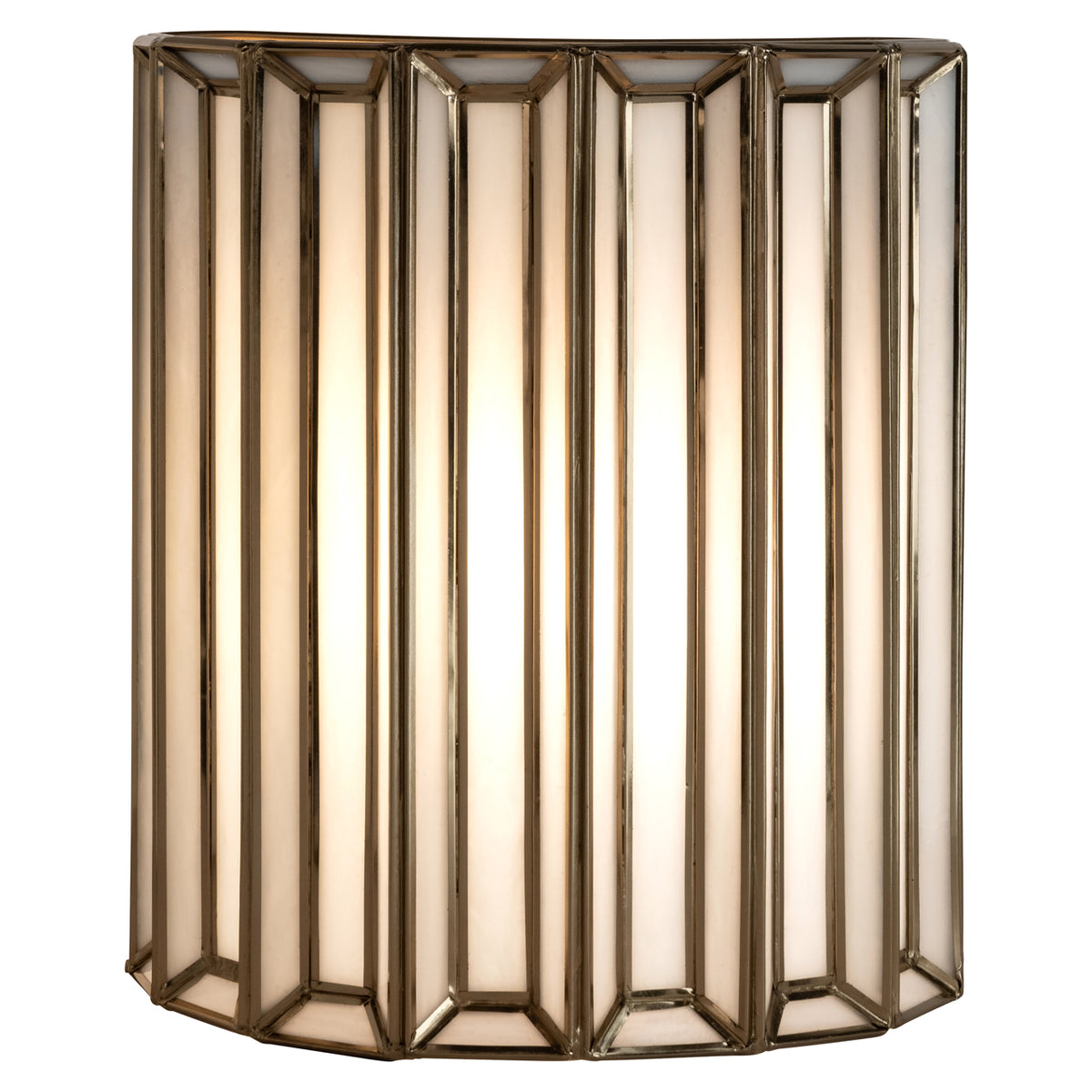 Luminara Antique Brass Wall Light