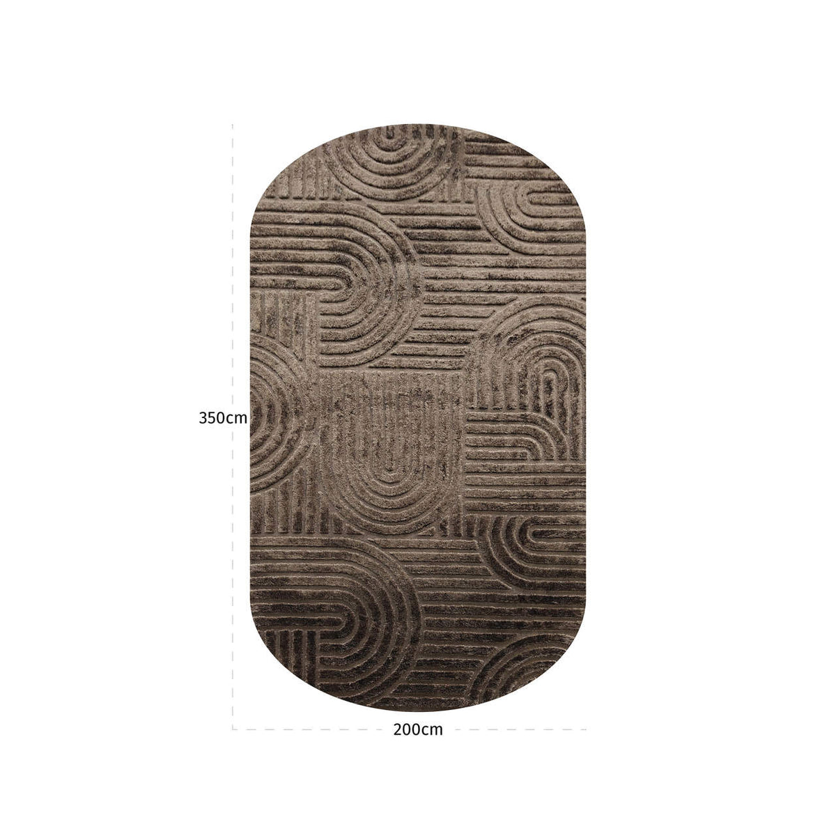 Lifton Dark Brown Rug