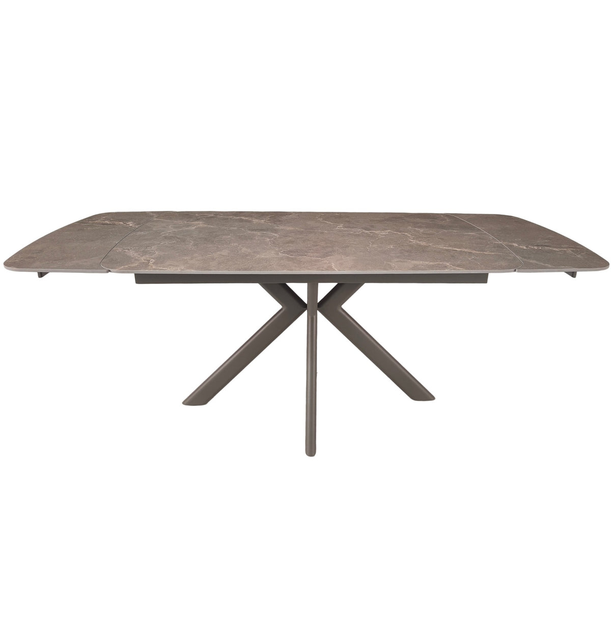 Modena Latte Stone Ceramic Extending Dining Table 140-200cm