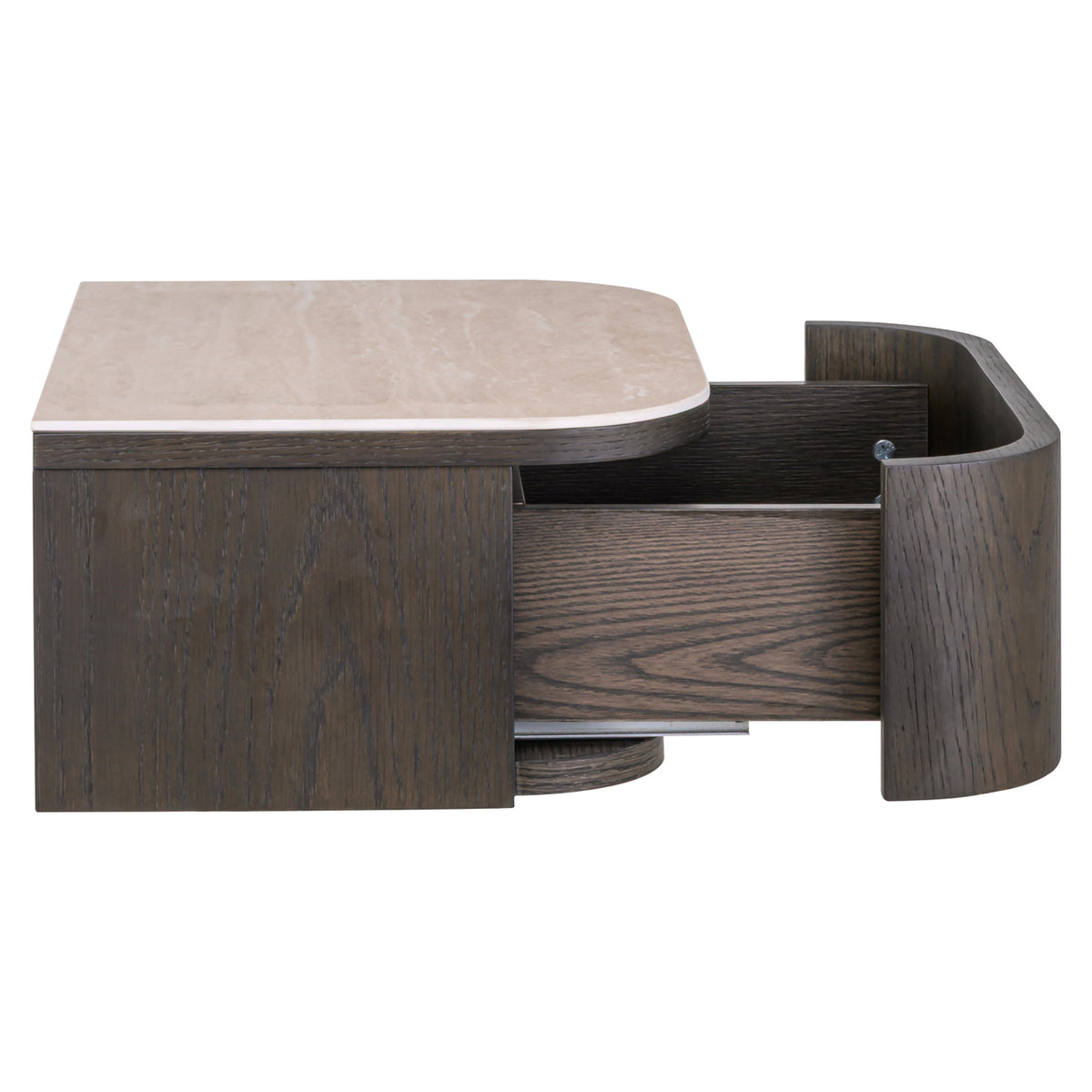 Nantes Brown Bedside Table