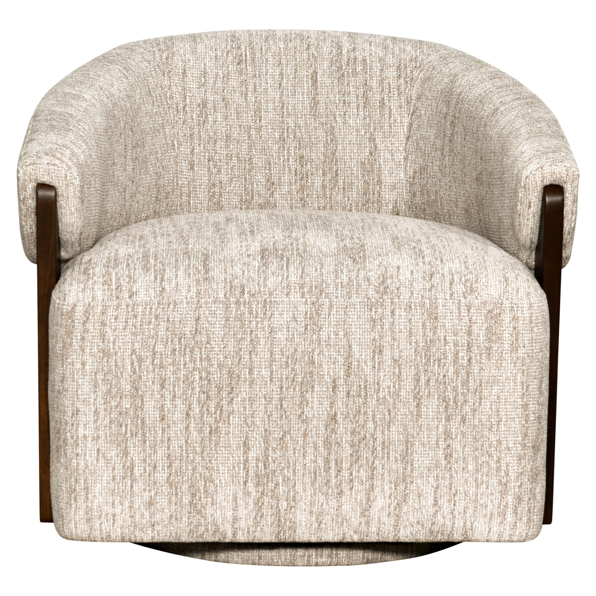 Marisol Natural Softweave Swivel Occasional Chair