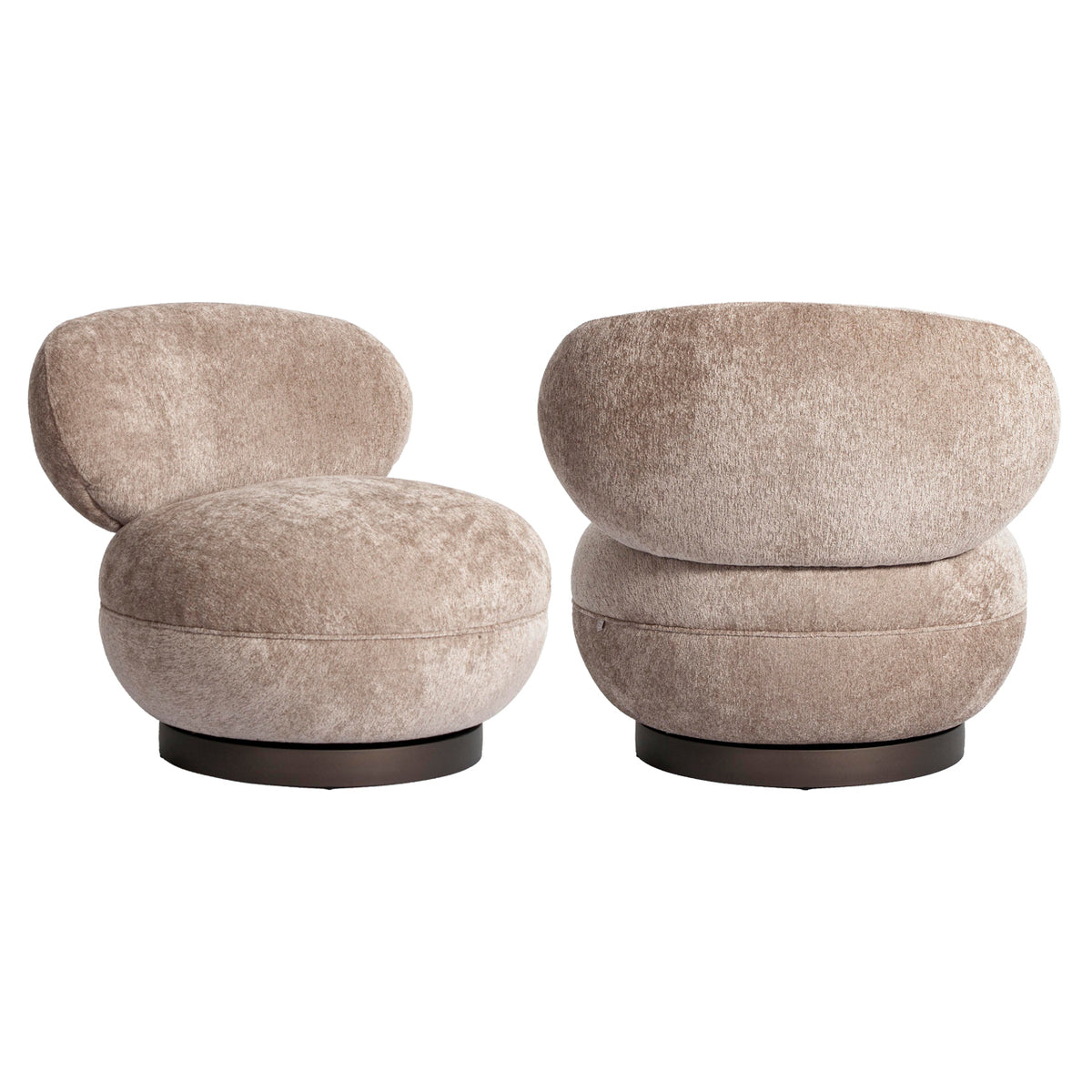 Jago Be Easy Sand Swivel Occasional Chair