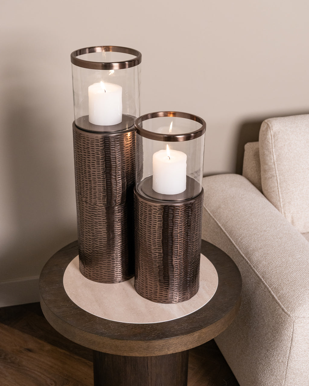 Nantes Brown Side Table