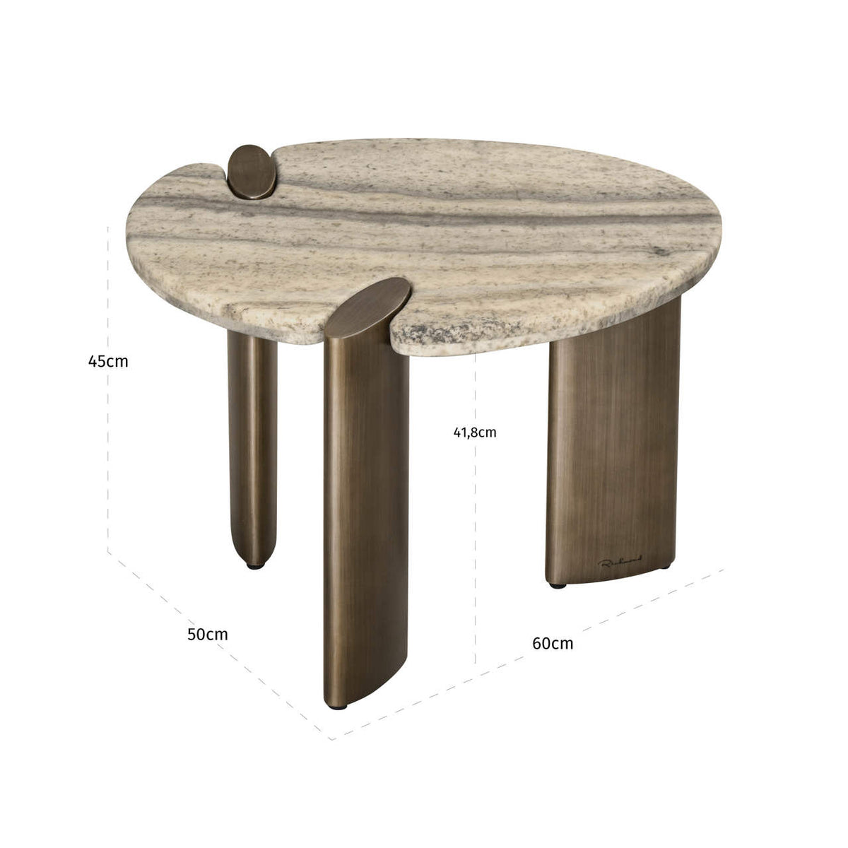 Averley Grey Side Table
