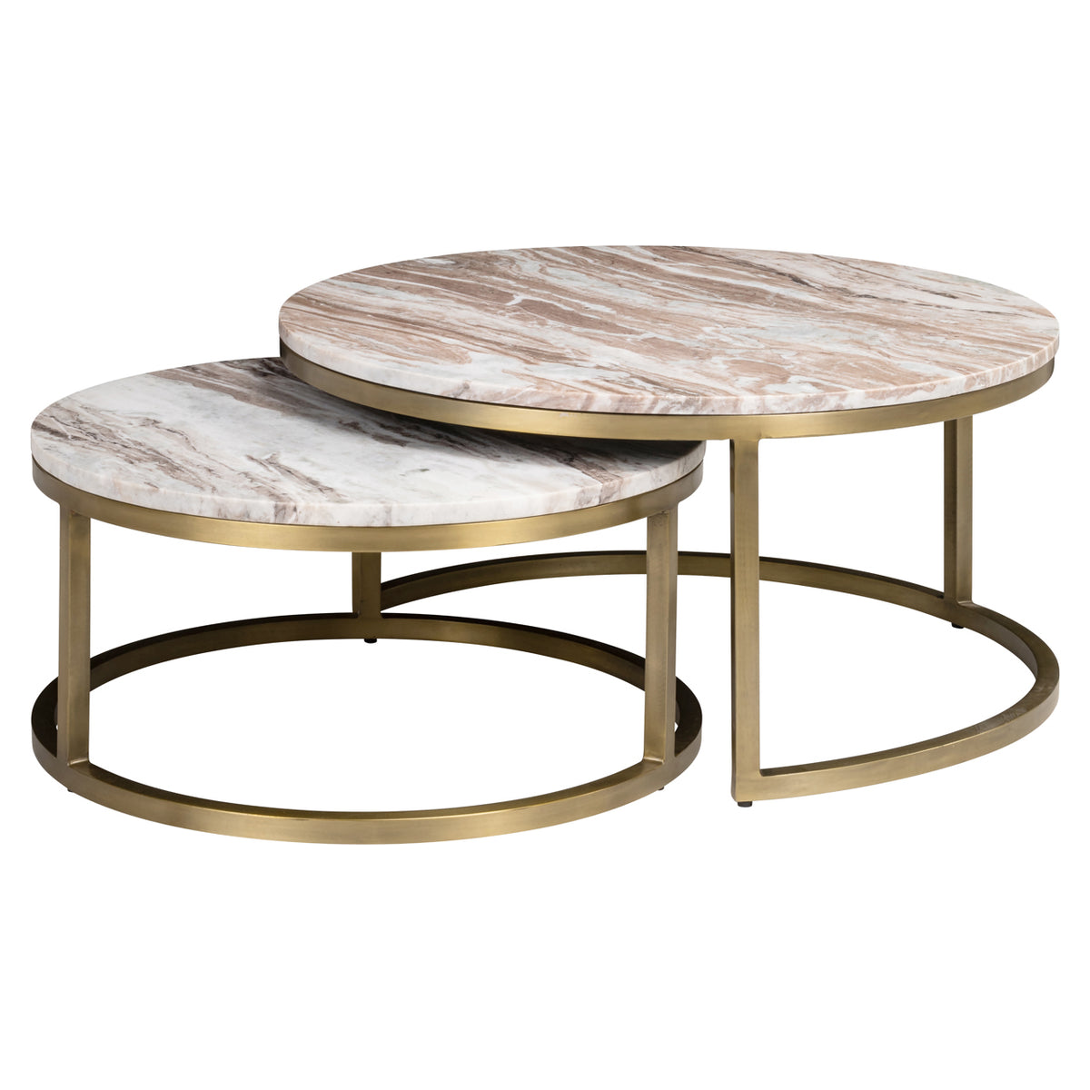 Bodmin Blush Beige Coffee Table Set