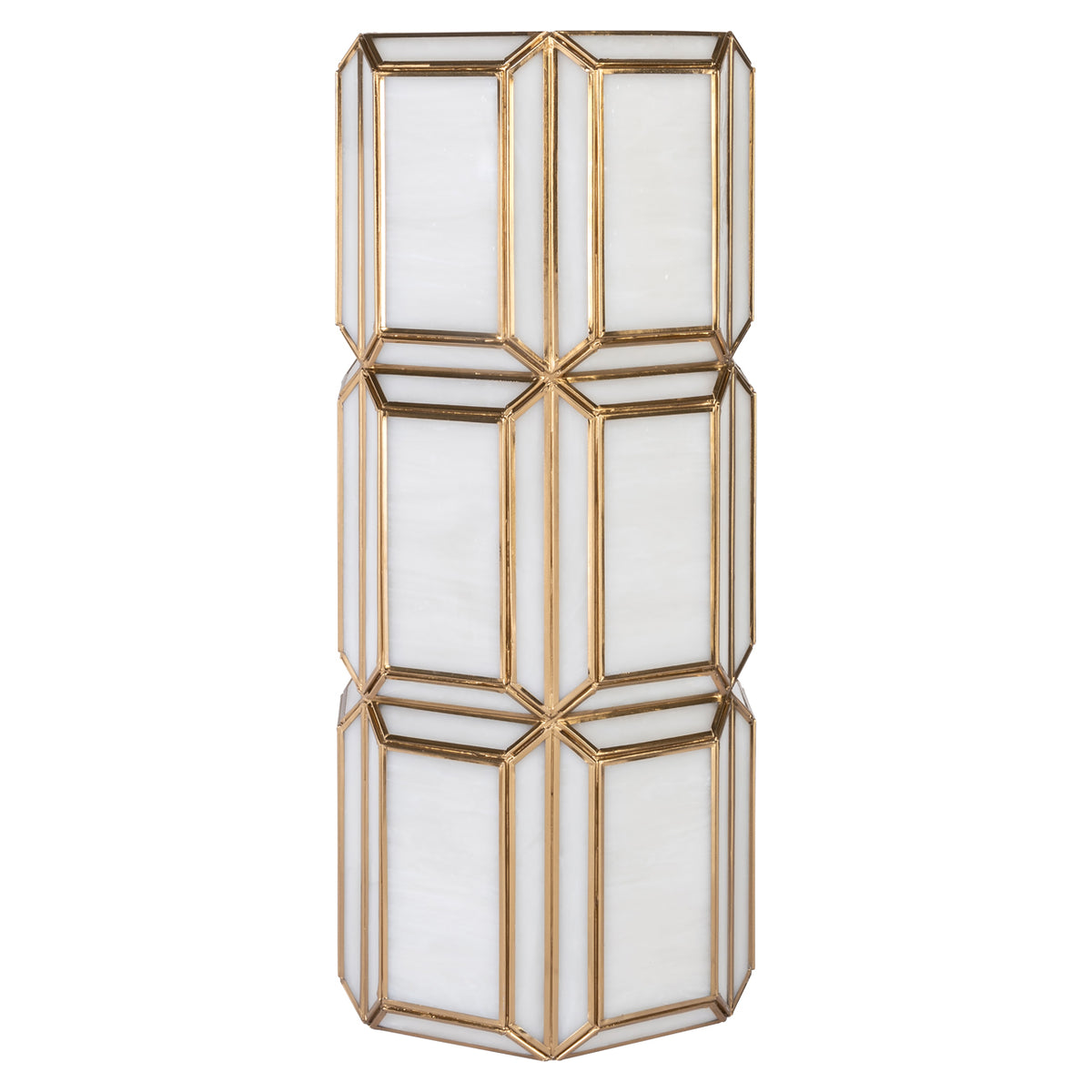 Emmeline Antique Brass Large Hurricane Lantern